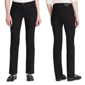 LAUREN RALPH LAUREN Black Modern Slim Jeans- 12